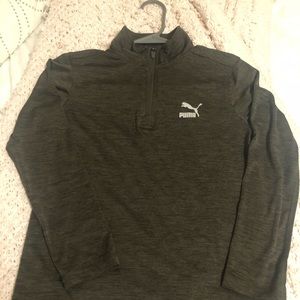 Puma long sleeved 1/4 zip
